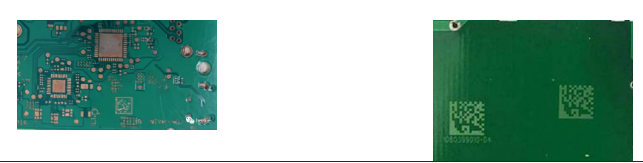 對比度與清晰度不一的二維碼使用合杰工業(yè)讀碼器識讀